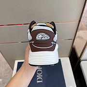 Dior B30 Sneaker White Brown Beige - 2