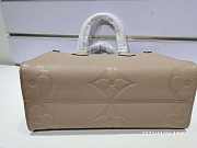Louis Vuitton Onthego Empreinte Monogram Beige Tote Bag M45660 Size 25x19x11.5cm - 2