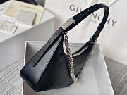Givenchy Out Bag in Shiny Leather with Chain Black - 5