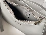 Givenchy Out Bag in Shiny Leather with Chain Grey - 2