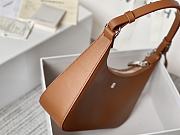 Givenchy Out Bag in Shiny Leather with Chain Orange - 6