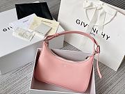 Givenchy Out Bag in Shiny Leather with Chain Pink - 5