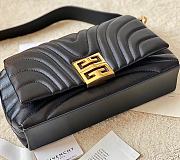 Givenchy 4G Soft Bag in Quilted Leather with Chain Black - 5