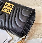Givenchy 4G Soft Bag in Quilted Leather with Chain Black - 3