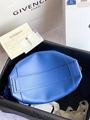 Givenchy Antigona Bag in Box Leather Blue - 5