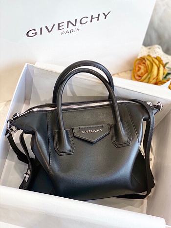 Givenchy Antigona Bag in Box Leather Black