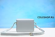 Celine Classique Triomphe Bag ln Shiny Calfskin Grey - 3