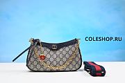 CUCCI OPHIDIA GG SMALL HANDBAG BLACK - 1