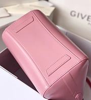 Givenchy Antigona Bag in Box Leather Lighting Pink - 5