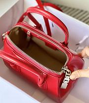 Givenchy Antigona Bag in Box Leather Red - 6