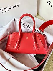 Givenchy Antigona Stretch Bag in Box Leather Red - 3