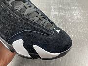 Air Jordan 14 Retro Black White 487471-016 - 6