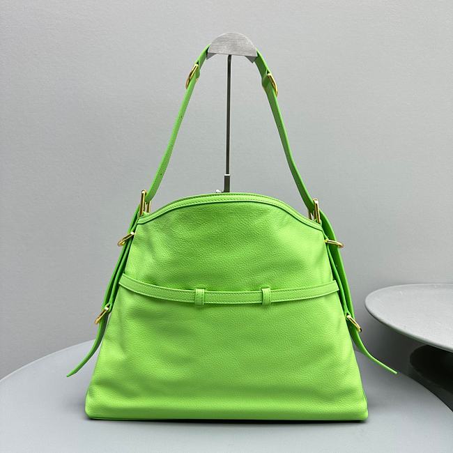 Givenchy Voyou Bag in Leather Chartreuse - 1