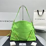 Givenchy Voyou Bag in Leather Chartreuse - 6