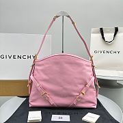 Givenchy Voyou Bag in Leather Pink - 4