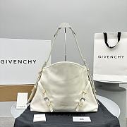 Givenchy Voyou Bag in Leather White - 3