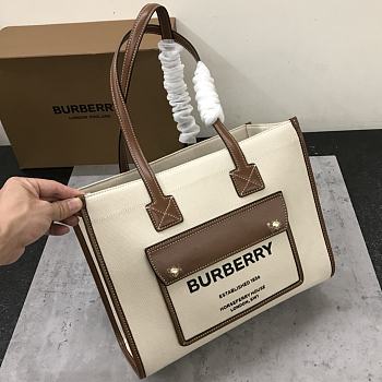 Burberry Freya Tote Bag Beige 33.12.526CM