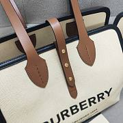 Burberry Tote Bag Beige 35.15.31CM - 4
