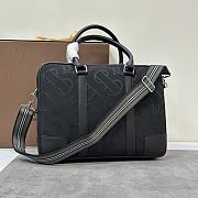 Burberry Tote Bag Black 38.28.6CM - 3