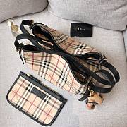 Burberry Tote Bag Black 27.17.26CM - 6