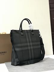 Burberry Tote Bag Black 39.12.38CM - 3