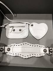 Balenciaga LE Cagole XS Shoulder Bag White 26x16x6.5cm - 4
