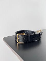 Balenciaga Soft Flap Bag In Black Gold SIZE 23.5X24.8X3CM - 6