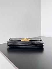Balenciaga Soft Flap Bag In Black Gold SIZE 23.5X24.8X3CM - 5