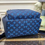 Louis Vuitton Discovery Backpack M46553 Blue SIZE 29X38X20CM - 4