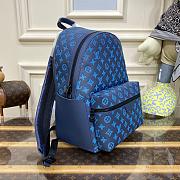 Louis Vuitton Discovery Backpack M46553 Blue SIZE 29X38X20CM - 5