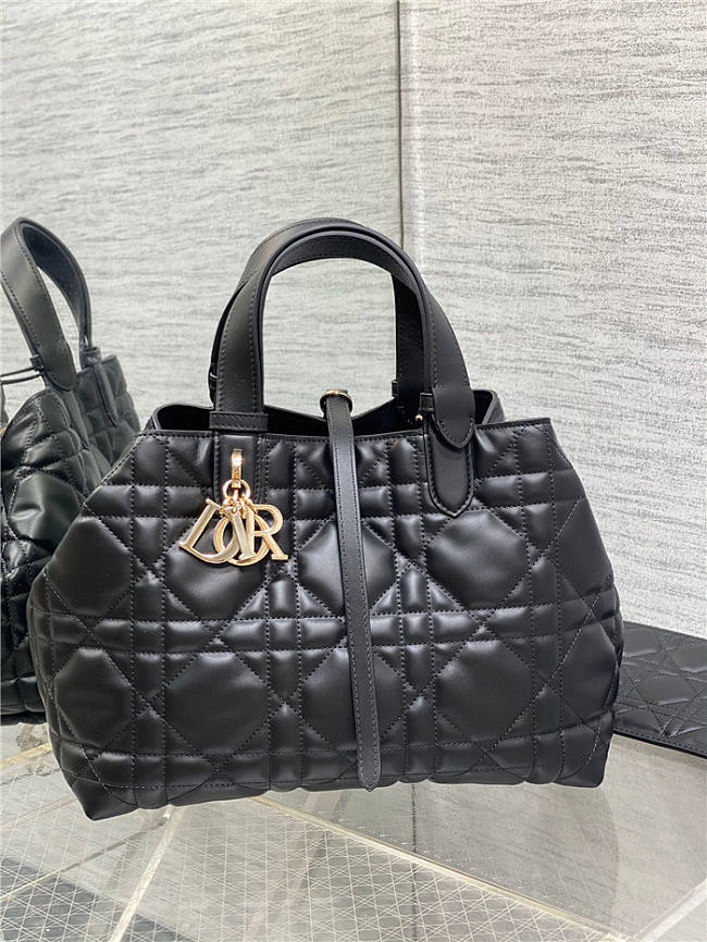 Medium Dior Toujours Bag Black 21.5cm - 1