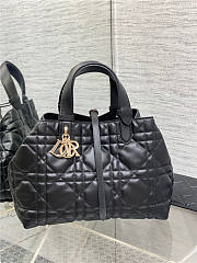 Medium Dior Toujours Bag Black 21.5cm - 1