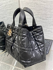 Medium Dior Toujours Bag Black 21.5cm - 3