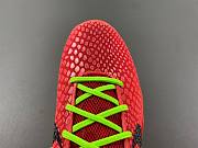 Nike Kobe 6 ZK6 Kobe 6 Bright Red Black FV4921 - 4