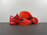 Nike Kobe 6 ZK6 Kobe 6 Bright Red Black FV4921 - 6