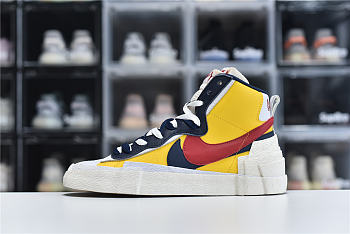 Nike Blazer with Dunk Yellow White