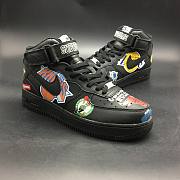 Nike Air Force 1 Mid Supreme NBA Black AQ8017-100 - 1