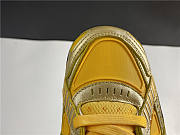 Nike Air Rubber Dunk Off-White University Gold (PS) CU6015-100 - 5
