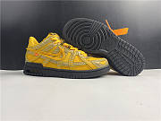 Nike Air Rubber Dunk Off-White University Gold (PS) CU6015-100 - 4