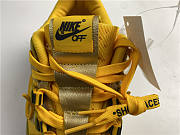 Nike Air Rubber Dunk Off-White University Gold (PS) CU6015-100 - 3
