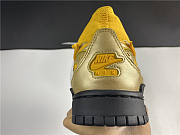Nike Air Rubber Dunk Off-White University Gold (PS) CU6015-100 - 2