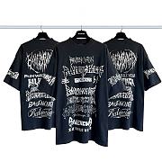 Balenciaga Logos Oversize T-Shirt No2 - 3