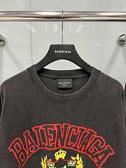 Balenciaga Logos Oversize T-Shirt No4 - 4