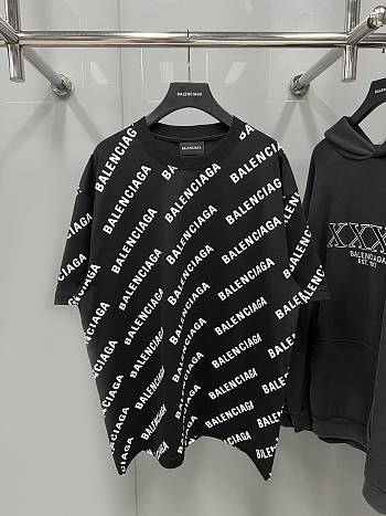 Balenciaga Logos Oversize T-Shirt No6