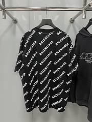 Balenciaga Logos Oversize T-Shirt No6 - 4
