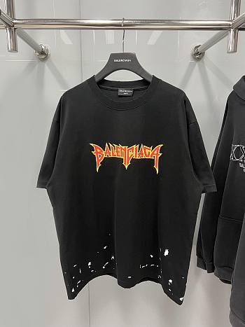 Balenciaga Logos Oversize T-Shirt No7