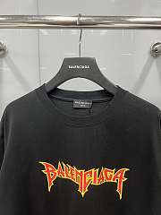 Balenciaga Logos Oversize T-Shirt No7 - 5