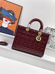 Dior Handbag Cherry Size 32x12x24cm - 1
