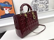 Dior Handbag Cherry Size 32x12x24cm - 4