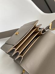 BVLGARI REVERSE FOREVER MAXI CHAIN GREY 25X17X8CM - 3